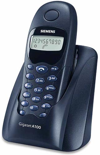 Siemens Gigaset A100 - Обзор радиотелефона стандарта DECT
